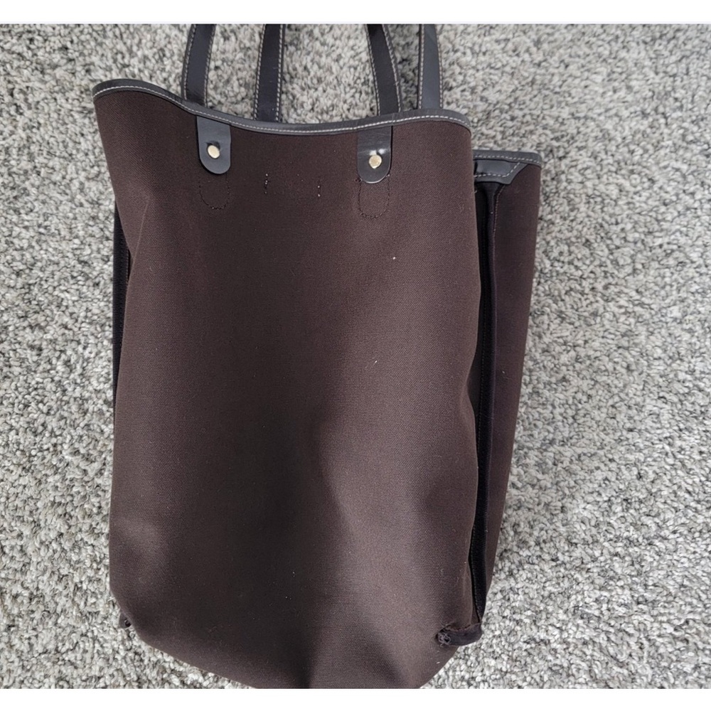 Gucci GG Supreme Coated Canvas/Leather Tote - Picture 11 of 13